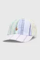 πολύχρωμο Βαμβακερό καπέλο του μπέιζμπολ Polo Ralph Lauren Ανδρικά