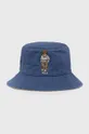 блакитний Бавовняний капелюх Polo Ralph Lauren Чоловічий