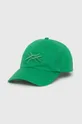 πράσινο Βαμβακερό καπέλο του μπέιζμπολ United Colors of Benetton Ανδρικά