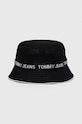 Tommy Jeans kapelusz aplikacja czarny AM0AM11007.PPYX