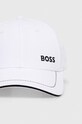BOSS șapcă de baseball din bumbac GREEN 50492716 alb AA00