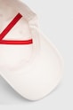 HUGO czapka z daszkiem bawełniana Men-X 581-RL biały 50492745