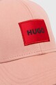 Хлопковая кепка HUGO 50492745 розовый AA00