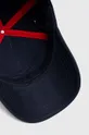 σκούρο μπλε Βαμβακερό καπέλο του μπέιζμπολ HUGO