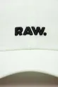 Βαμβακερό καπέλο του μπέιζμπολ G-Star Raw πράσινο