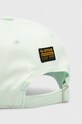 Akcesoria G-Star Raw czapka z daszkiem bawełniana D22308.C693 zielony