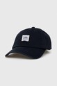 Lee czapka z daszkiem bawełniana aplikacja granatowy LP6704HY