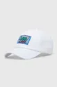 λευκό Βαμβακερό καπέλο του μπέιζμπολ Lee Ανδρικά
