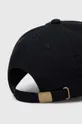 Βαμβακερό καπέλο του μπέιζμπολ Lee μαύρο
