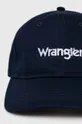 Βαμβακερό καπέλο του μπέιζμπολ Wrangler σκούρο μπλε
