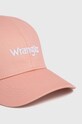 Бавовняна бейсболка Wrangler W0V1U5P60 рожевий SS23