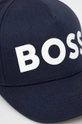 BOSS berretto da baseball in cotone blu navy