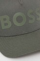 Bavlněná baseballová čepice BOSS 50490382 zelená SS23