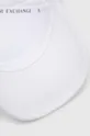 bijela Pamučna kapa sa šiltom Armani Exchange