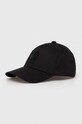Armani Exchange czapka z daszkiem bawełniana czarny 954219.CC812