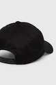 Akcesoria Armani Exchange czapka z daszkiem bawełniana 954219.CC812 czarny