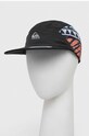 Quiksilver czapka z daszkiem wzorzyste czarny AQYHA05255