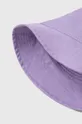 fioletowy HUGO kapelusz bawełniany