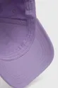 μωβ Βαμβακερό καπέλο του μπέιζμπολ HUGO