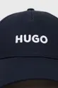 Pamučna kapa sa šiltom HUGO mornarsko plava
