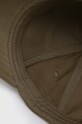 HUGO czapka z daszkiem bawełniana zielony 50491522