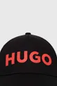 HUGO czapka z daszkiem bawełniana 100 % Bawełna