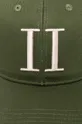 Les Deux berretto da baseball in cotone verde