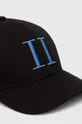 Βαμβακερό καπέλο του μπέιζμπολ Les Deux μαύρο