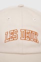 Accesorii Les Deux șapcă de baseball din bumbac LDM703013 bej