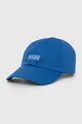 μπλε Βαμβακερό καπέλο του μπέιζμπολ Vans Ανδρικά