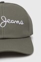 Pepe Jeans czapka z daszkiem bawełniana Wally PM040522.758 zielony SS23