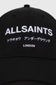 Καπέλο AllSaints μαύρο