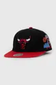 чёрный Кепка Mitchell&Ness Chicago Bulls Мужской