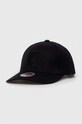 Mitchell&Ness czapka z daszkiem z domieszką wełny z domieszką wełny czarny INTL101