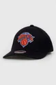 czarny Mitchell&Ness czapka z daszkiem z domieszką wełny Męski