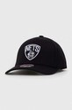 Кепка з домішкою вовни Mitchell&Ness Brooklyn Nets аплікація чорний INTL102