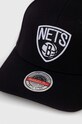 Кепка з домішкою вовни Mitchell&Ness Brooklyn Nets чорний INTL102