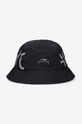 Καπέλο A-COLD-WALL* Code Bucket Hat στάμπα μαύρο ACWUA153