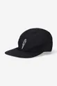 μαύρο Βαμβακερό καπέλο του μπέιζμπολ Neil Barett Ανδρικά
