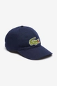 navy Lacoste cotton baseball cap Men’s