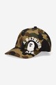 Bavlněná baseballová čepice A Bathing Ape 001CPI801009M