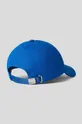 Βαμβακερό καπέλο του μπέιζμπολ Karl Lagerfeld μπλε