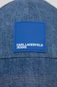 Τζιν καπέλο μπέιζμπολ Karl Lagerfeld Jeans σκούρο μπλε