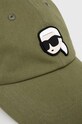 Doplnky Bavlnená šiltovka Karl Lagerfeld 230W3401 zelená
