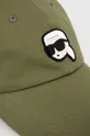 Βαμβακερό καπέλο του μπέιζμπολ Karl Lagerfeld 50% Βαμβάκι, 50% Ανακυκλωμένο βαμβάκι