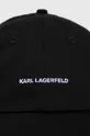 Βαμβακερό καπέλο του μπέιζμπολ Karl Lagerfeld