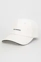 λευκό Βαμβακερό καπέλο του μπέιζμπολ Karl Lagerfeld Unisex