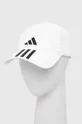 biały adidas Performance czapka z daszkiem Unisex