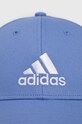 adidas Performance czapka z daszkiem bawełniana IC9694 niebieski SS23