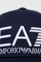 EA7 Emporio Armani czapka z daszkiem bawełniana 245091.CC980 granatowy SS23